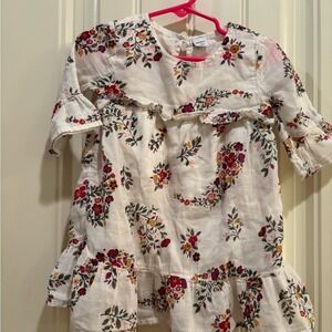 Old Navy Floral Ruffle Hem Dress | Toddler Girls 2T